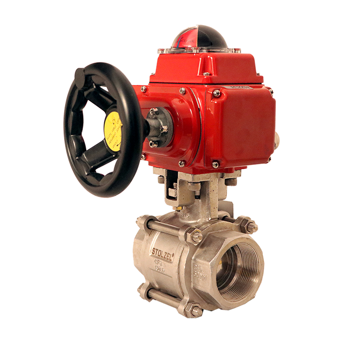 Electrical Actuated Spherical Disc Butterfly Valve