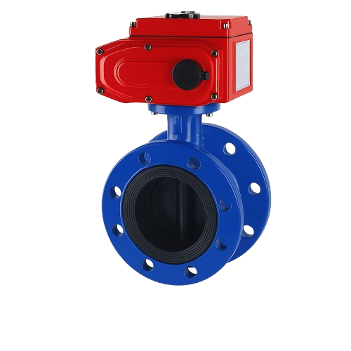 Electrical Actuated Double Offset Butterfly Valve
