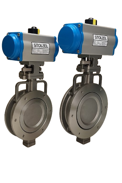 Pneumatic Actuated Spherical Disc Butterfly Valve